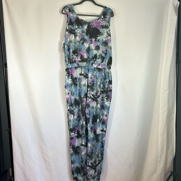 Warehouse One Galaxy Tie-Dye Jumpsuit NWT - Picture 9 of 12